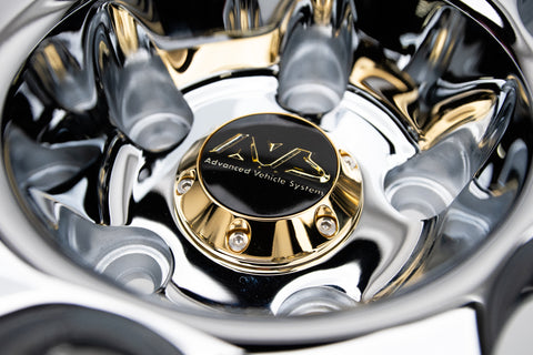 Yokohama AVS Model 6 18" 9J +35, 8J +35 (5x114.3) *Triple Chrome Plated*