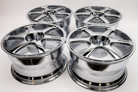 Yokohama AVS Model 6 18" 10J +24 (5x114.3) *Triple Chrome Plated*