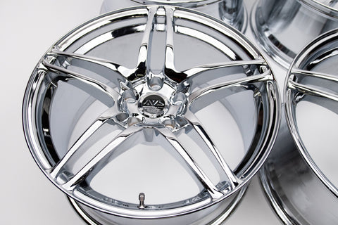 Yokohama AVS Model 5 18" 9J +35 (5x114.3) *Triple Chrome Plated*