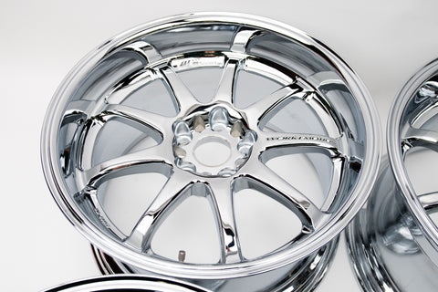 Work Emotion XD9 18" 10J +18 (5x114.3) *Triple Chrome Plated*