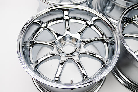 Work Emotion XD9 18" 10J +18 (5x114.3) *Triple Chrome Plated*