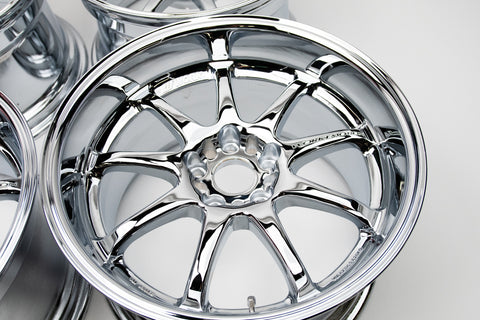 Work Emotion XD9 18" 10J +18 (5x114.3) *Triple Chrome Plated*