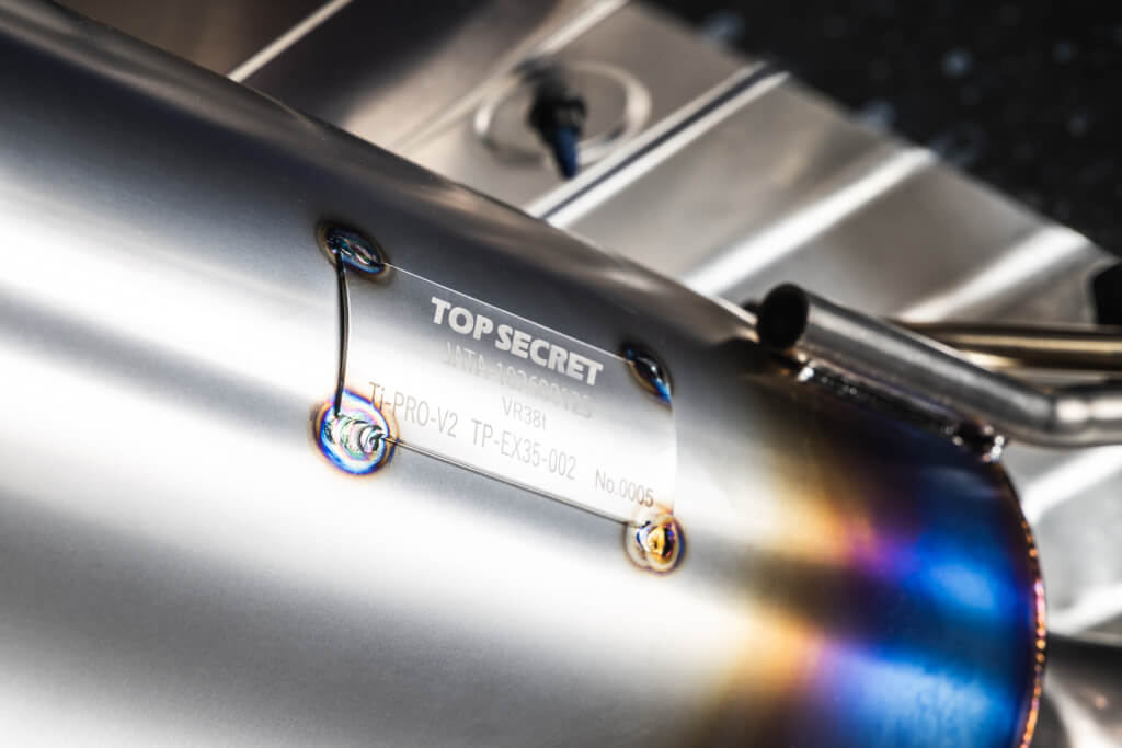 Top Secret R35 TITAN PRO V2 Muffler