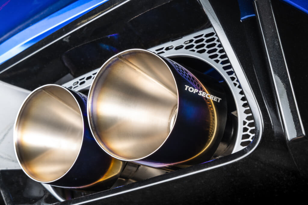 Top Secret R35 TITAN PRO V2 Muffler