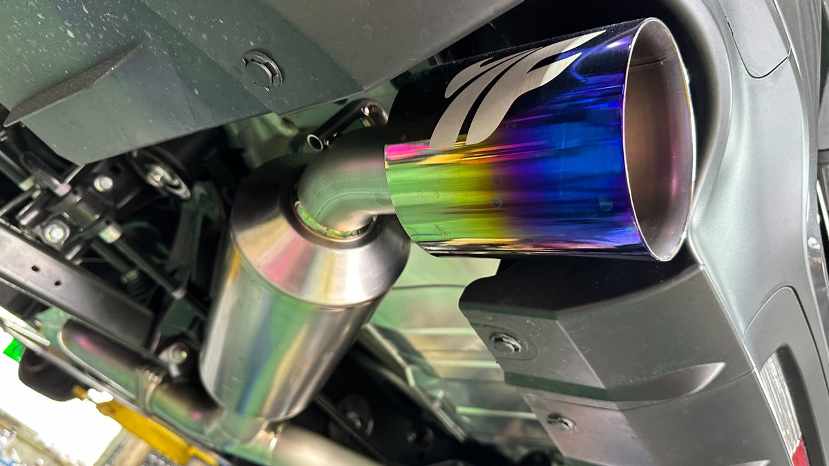 Yashio Factory Toyota GR86 (ZN8) Super Silent Titanium Muffler