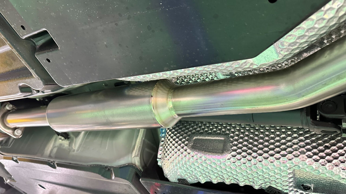 Yashio Factory Toyota GR86 (ZN8) Super Silent Titanium Muffler