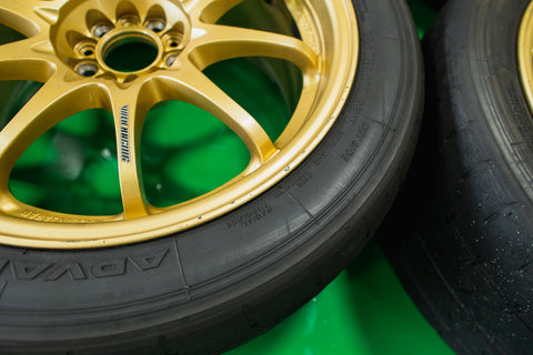 Volk Racing CE28N 17” 9J +43 (5x100) *ADVAN A052 Tires Included*