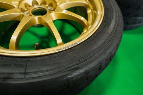 Volk Racing CE28N 17” 9J +43 (5x100) *ADVAN A052 Tires Included*