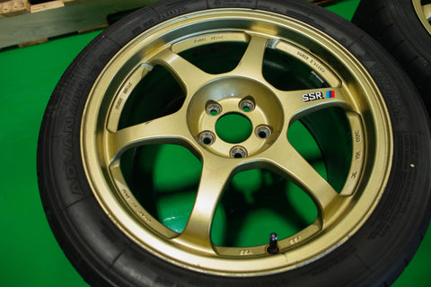 SSR Type C 17” 8.5J +48 (5x100) *ADVAN A052 Tires Included*