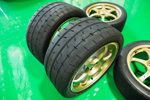 SSR Type C 17” 8.5J +48 (5x100) *ADVAN A052 Tires Included*
