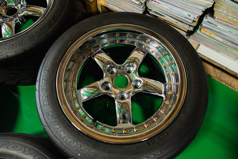 Dunlop Super Xiphos 16" 9J +36, 8J +36 (5x114.3) *Tires Included*