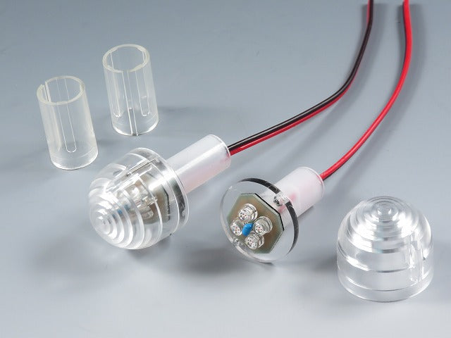 ZOOM ENGINEERING Mazda Roadster (NA / NB) Eunos Mazda NA / NB Roadster Bar End Turn Signals (Pair) (LED 12V Orange)