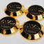 Yokohama AVS Model 6 Reproduction Center Caps *24k Gold Limited Version*