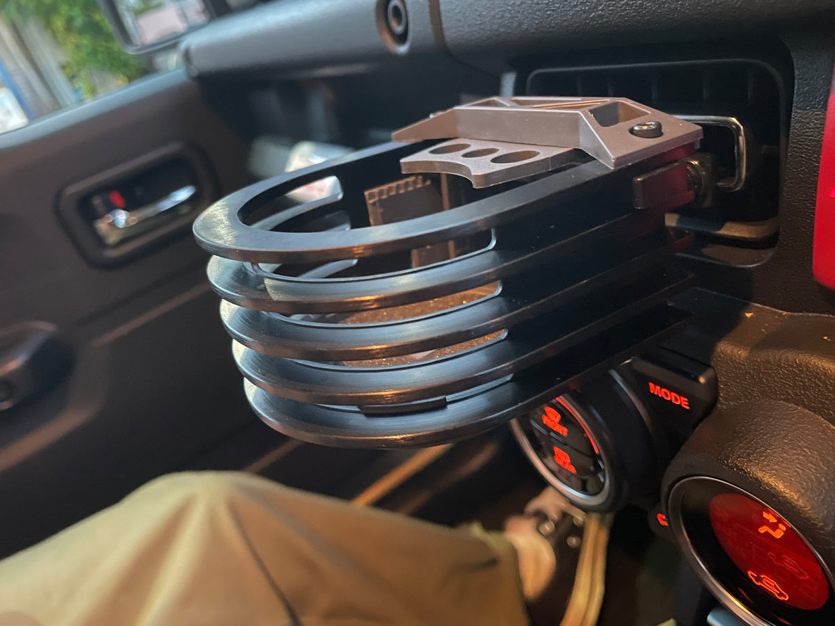 ZOOM ENGINEERING Universal Aluminum Drink Holder