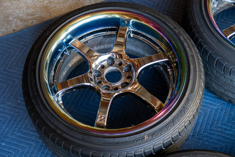 Rays Gramlights 57 Maximum Pro 18" 9.5J +35, 8.5J +25 (5x114.3)  *Tires Included*