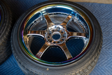 Rays Gramlights 57 Maximum Pro 18" 9.5J +35, 8.5J +25 (5x114.3)  *Tires Included*