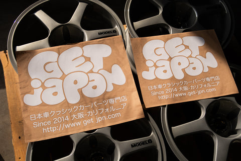 GET Japan Rear Window Sticker