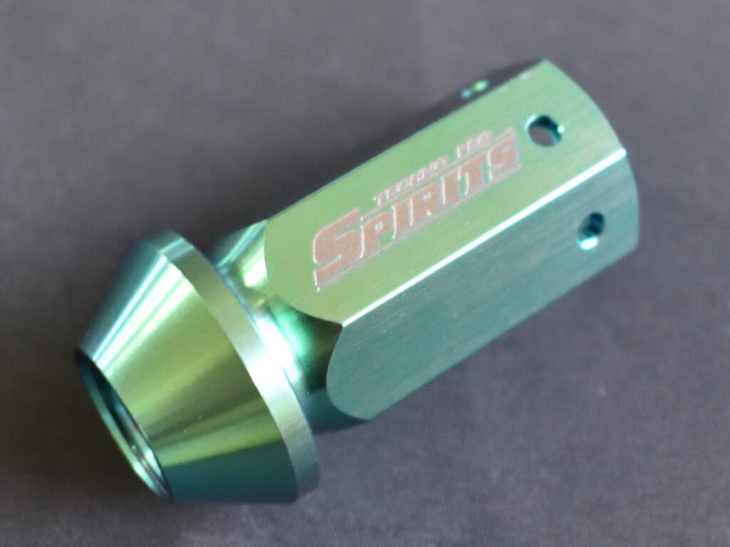 Techno Pro Spirit Universal Titanium Wheel Nuts (M12 x 1.5, Set of 16)