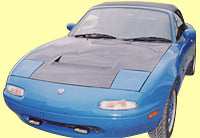 D.speed Mazda Roadster (NA6 / NA8) Aero Shape Bonnet (FRP)