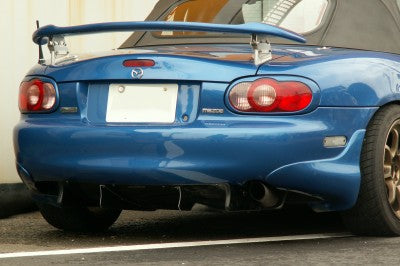 Jet Stream Mazda Roadster (NB1 / NB2) Duck Tail Spoiler T-2 (Wave Double Fin FRP)