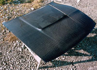 D.speed Nissan Silvia S13 Aero Shape Bonnet (FRP)