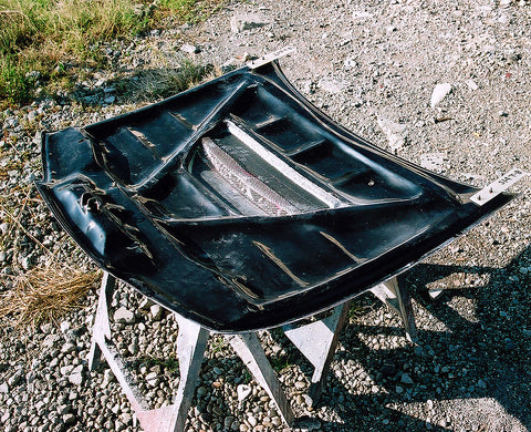 D.speed Nissan Silvia S14 Zenki Aero Shape Bonnet (FRP)