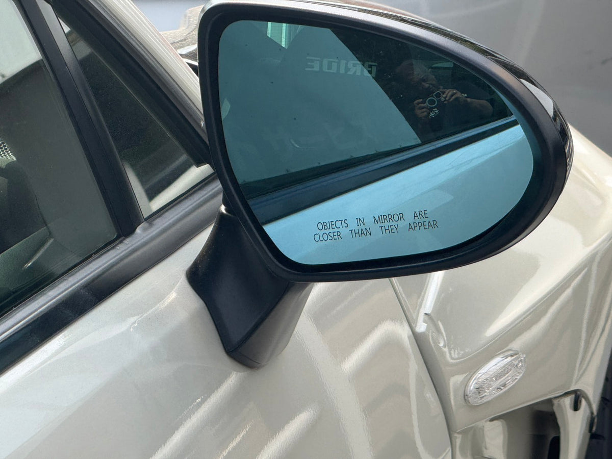 Kazama Toyota GR86 / Subaru BRZ (ZN8 / ZD8) Wide View Blue Heated Mirror Lenses