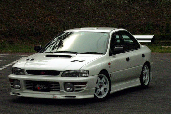 CHARGESPEED Subaru Impreza WRX (GC8) Front Spoiler (WRX Bumper for Ver1-4) 2