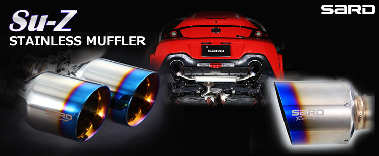 SARD Toyota GR86 / Subaru BRZ (ZN8 / ZD8) Su-Z Muffler Type III