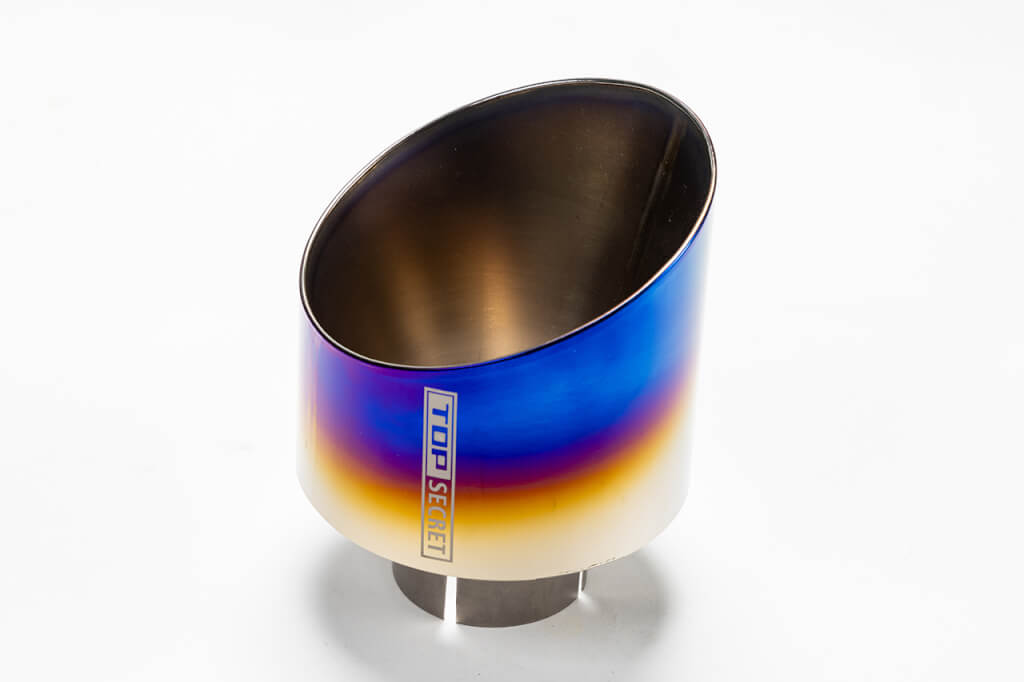 Top Secret R35 Full Titanium Tail End