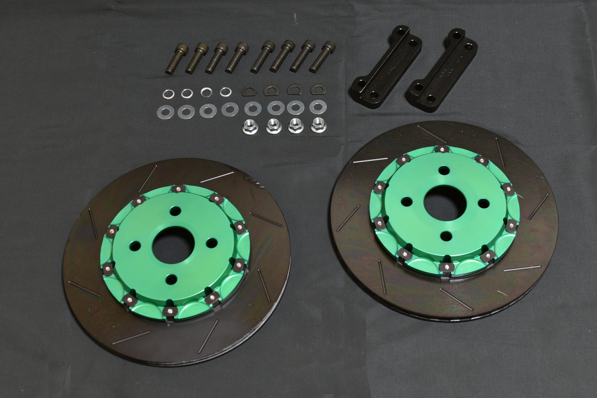 Techno Pro Spirit Toyota MR-S (ZZW30) Brake Inch Up Kit (Front)
