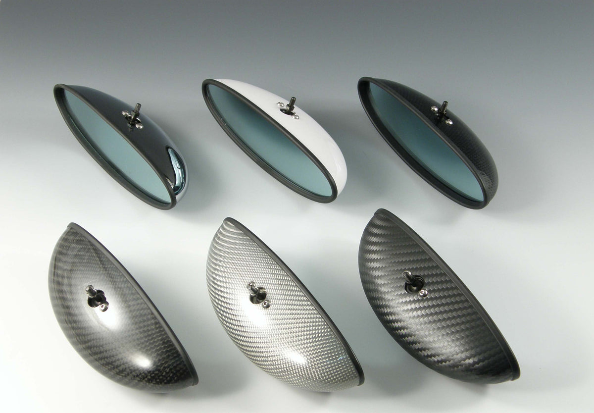 ZOOM ENGINEERING Aero Room Mirror (Real Carbon Twill Weave)