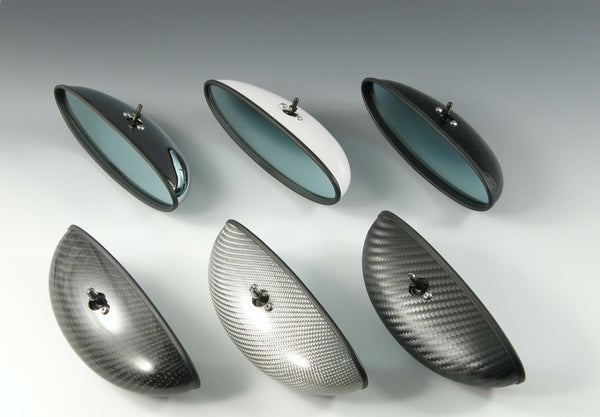 ZOOM ENGINEERING Aero Room Mirror (Real Carbon Twill Weave)