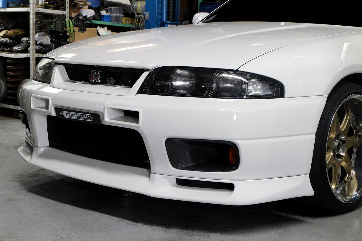 Top Secret BCNR33 G-FORCE Front Lip Spoiler