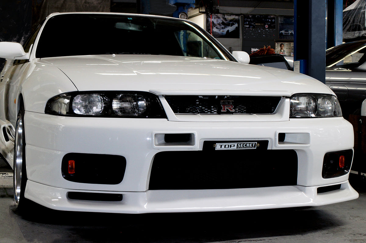 Top Secret BCNR33 G-FORCE Front Lip Spoiler