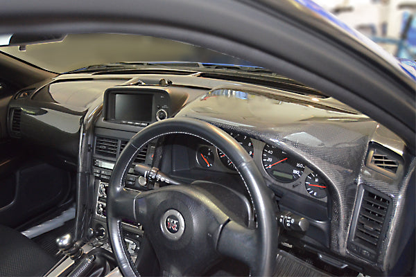 CHARGESPEED Nissan Skyline GT-R (BNR34) Airbag Cover (Passenger Side)