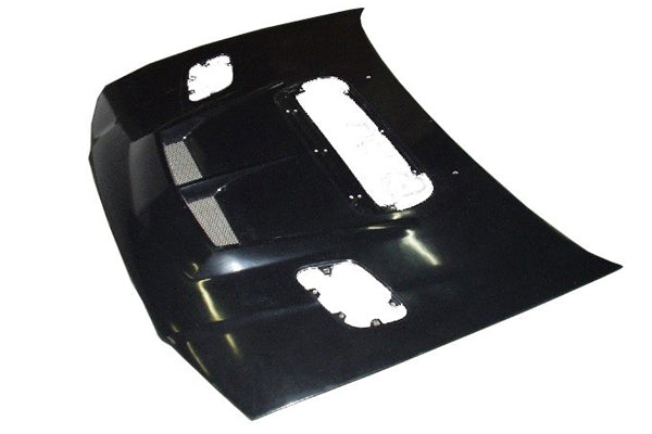 CHARGESPEED Subaru Impreza WRX (GC8) Bonnet (with Ducts Ver 3 to 6 Carbon)