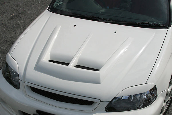CHARGESPEED Honda Civic (EK) Bonnet (Carbon Zenki or Kouki for with Ducts)
