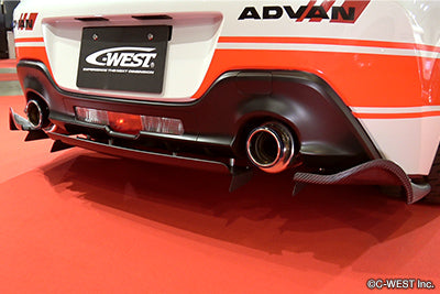 C-WEST Subaru BRZ (ZD8) Rear Diffuser