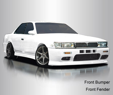 Missile Nissan Laurel (C33) 3-Piece Aero Set (Front Bumper, Side Steps, Rear Bumper)