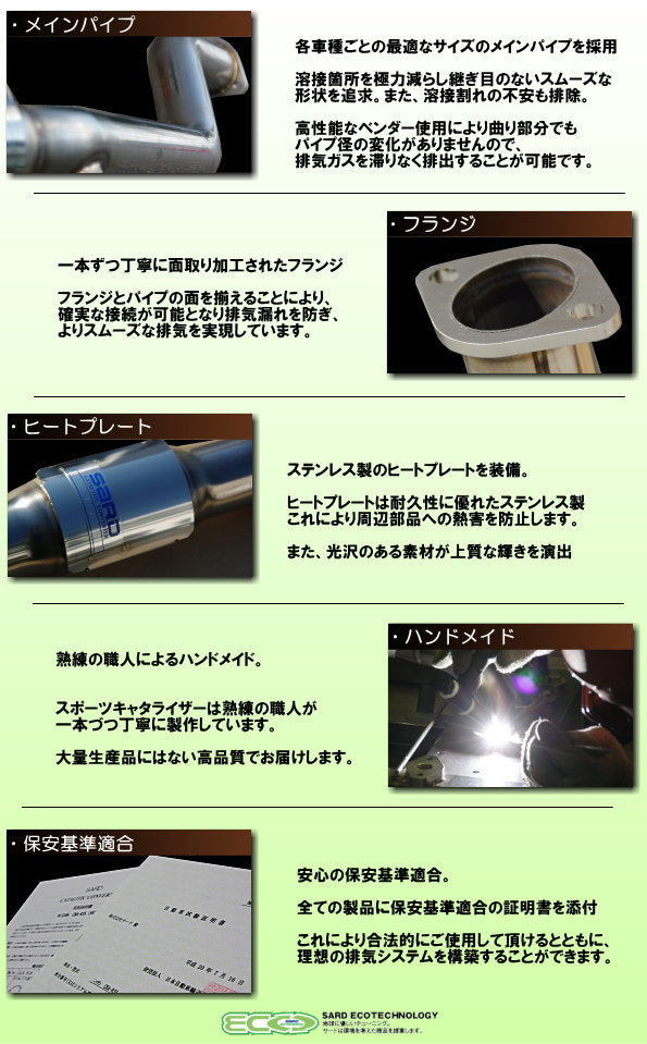 SARD Nissan Fairlady Z (350Z / Z33) Sports Catalyzer