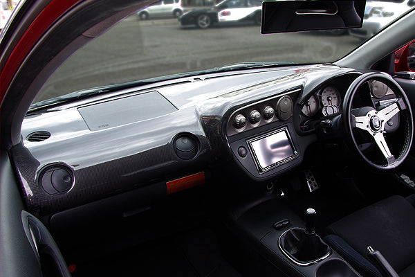 CHARGESPEED Honda Integra (DC5) Dashboard Cover (FRP Black Gel Coat) 2