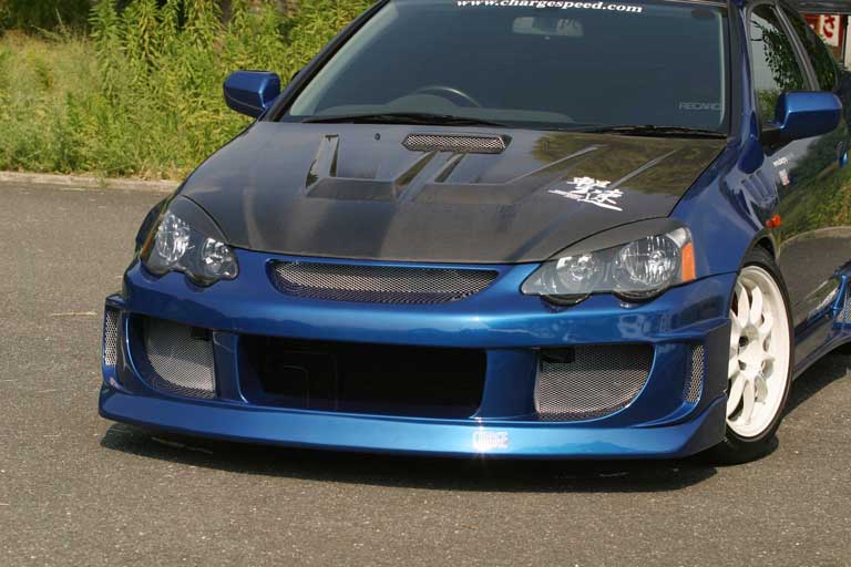 CHARGESPEED Honda Integra (DC5) Bonnet (FRP with Ducts) 3