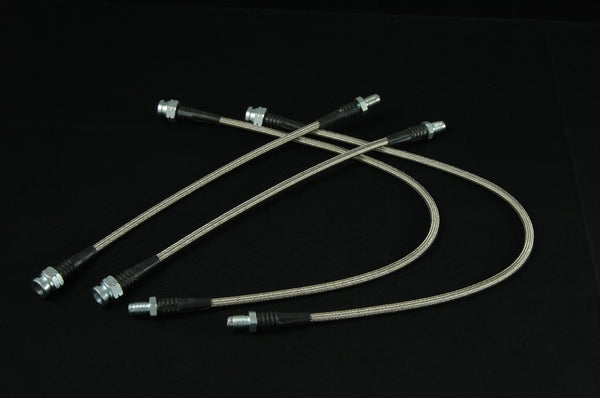 GT-1 Motor Sports Brake Lines for Front 4-Pot and Rear 2-Pot Calipers