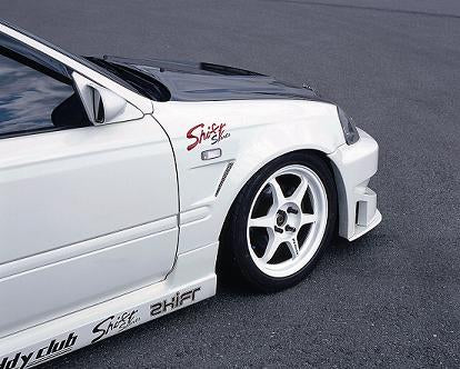 Shift Sports Honda Civic (EK) Kouki Aero Fenders, FRP