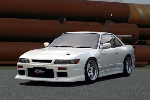 CHARGESPEED Nissan Silvia S13 / PS13 3 Piece Kit Bumper