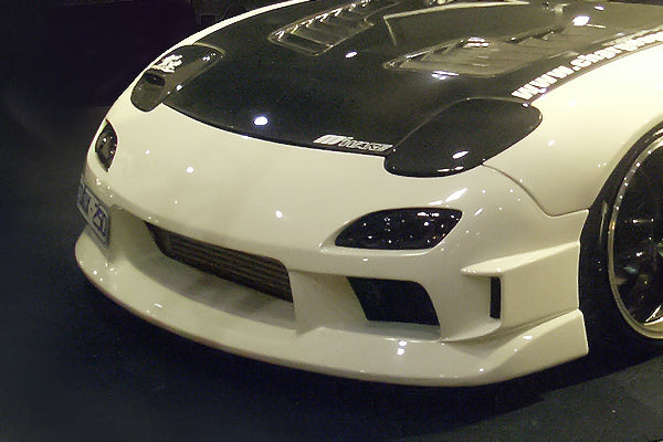CHARGESPEED Mazda RX-7 (FD3S) Front Bumper TYPE-1 (uses the Series 5 and 6 turn signals) 2