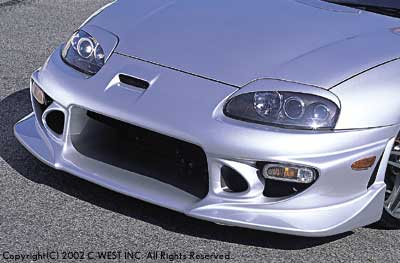 C-WEST Toyota Supra (JZA80) Front Bumper (PFRP)