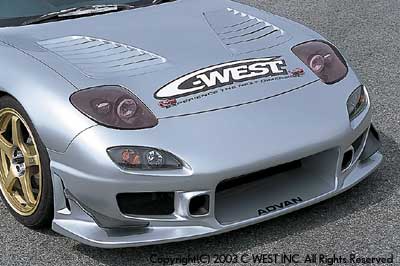 C-WEST Mazda RX-7 (FD3S) N1 Front Bumper (PFRP) 2