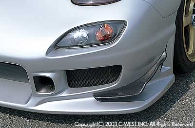 C-WEST Mazda RX-7 (FD3S) Front Canards II (Pair)